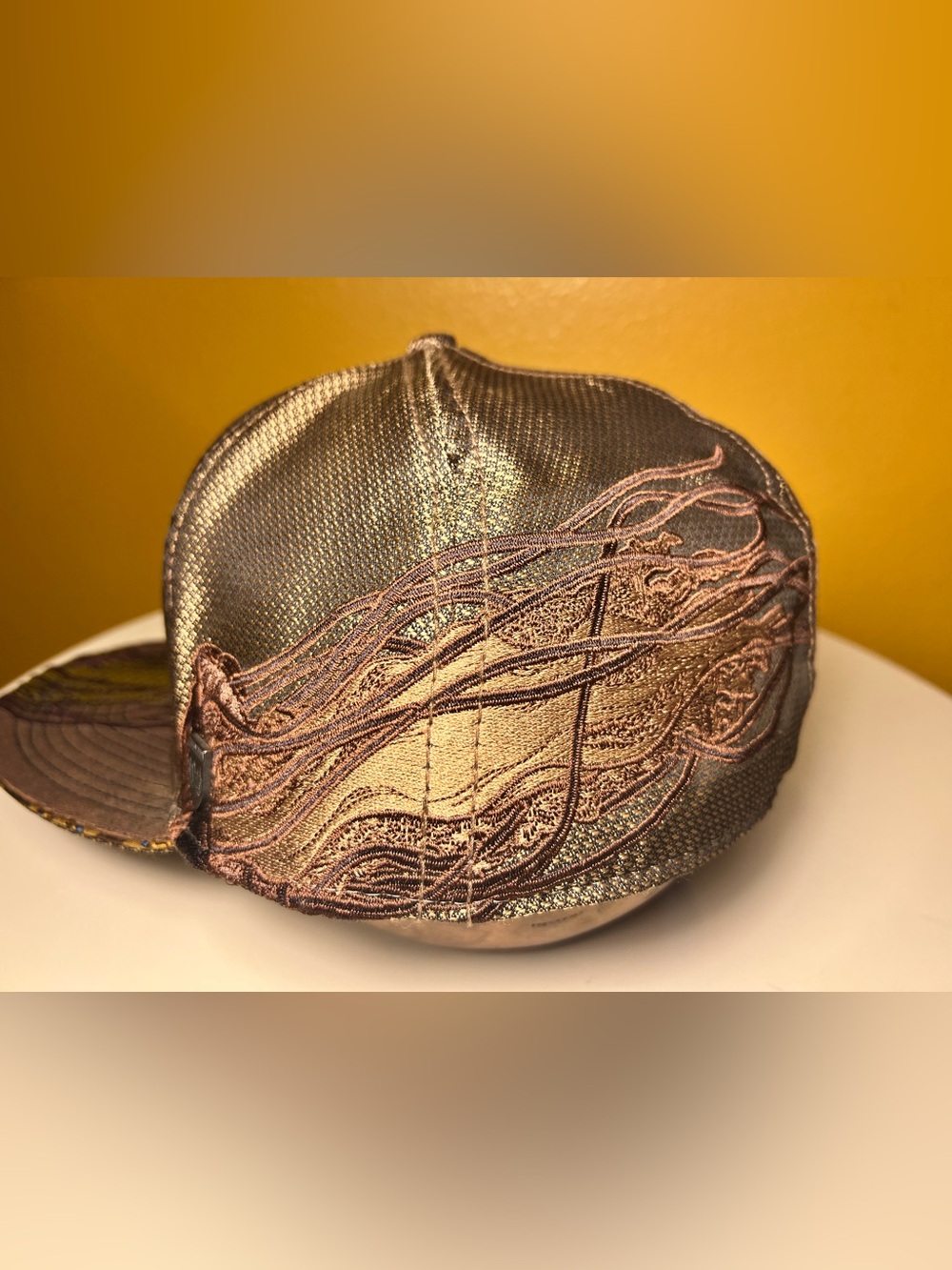 Goorin Brothers Minna 1333 “Jellyfish” Baseball Hat XL Limited Print Rare Art - Picture 3 of 9